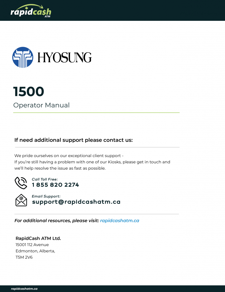 Hyosung 1500 Manual