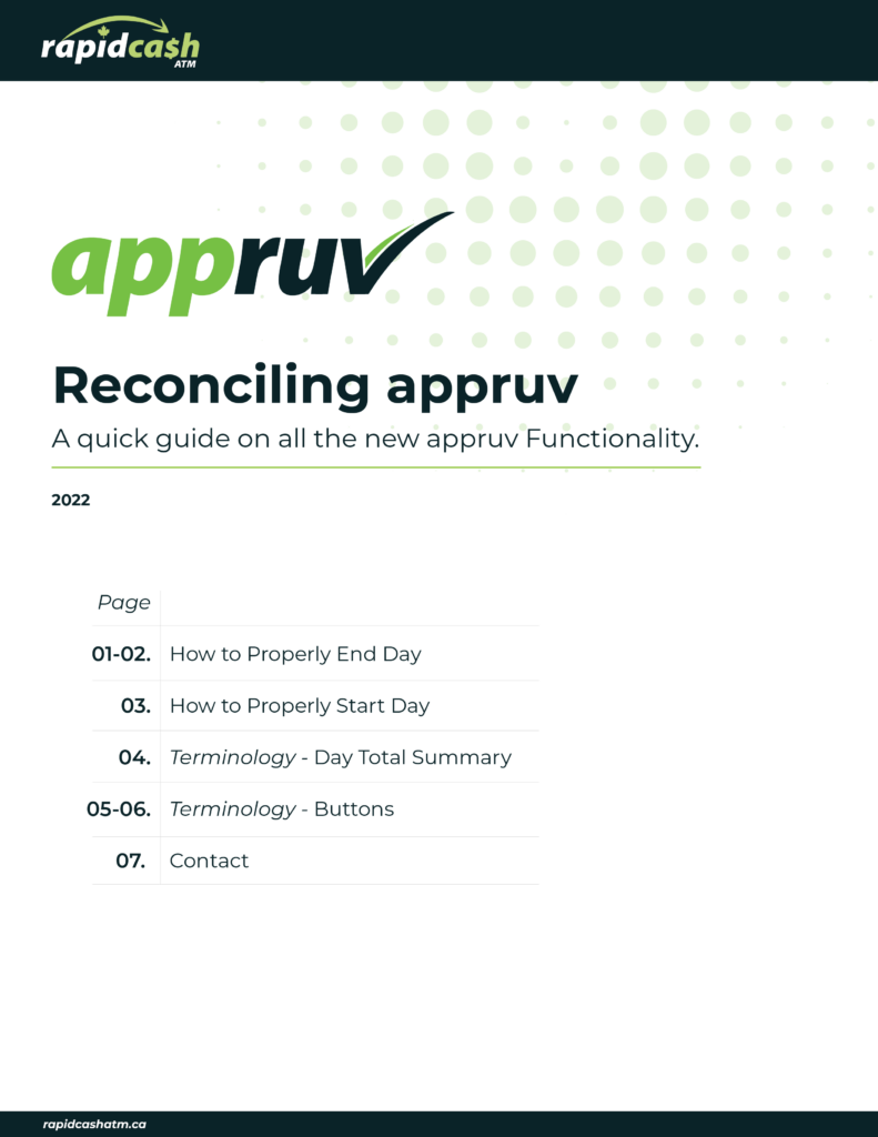 appruv Reconciling Guide